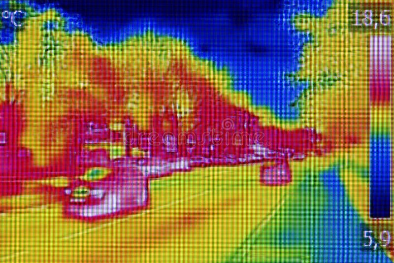 Ультракрасное изображение thermovision стоковое фото rf Ультракрасное изображение thermovision стоковое фото rf