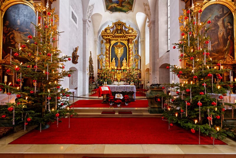 Украшение Kloster Kreuzberg церков паломничества праздничное стоковые изображения rf