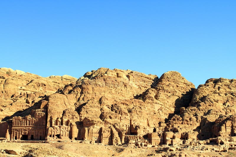 утес petra Иордана города потерянный стоковые изображения утес petra Иордана города потерянный стоковые изображения