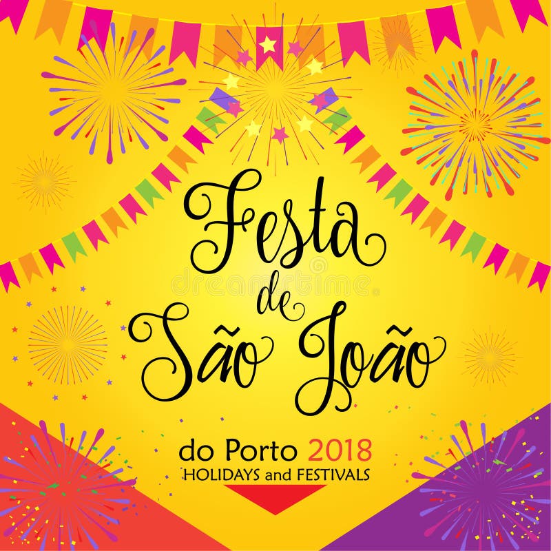 Фестиваль Порту Бразилии масленицы Joalo Sao Festa Junina бесплатная иллюстрация Фестиваль Порту Бразилии масленицы Joalo Sao Festa Junina бесплатная иллюстрация