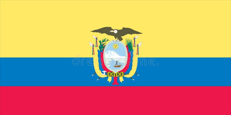 флаг equador иллюстрация штока флаг equador иллюстрация штока