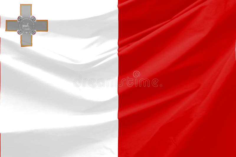 флаг malta иллюстрация штока флаг malta иллюстрация штока