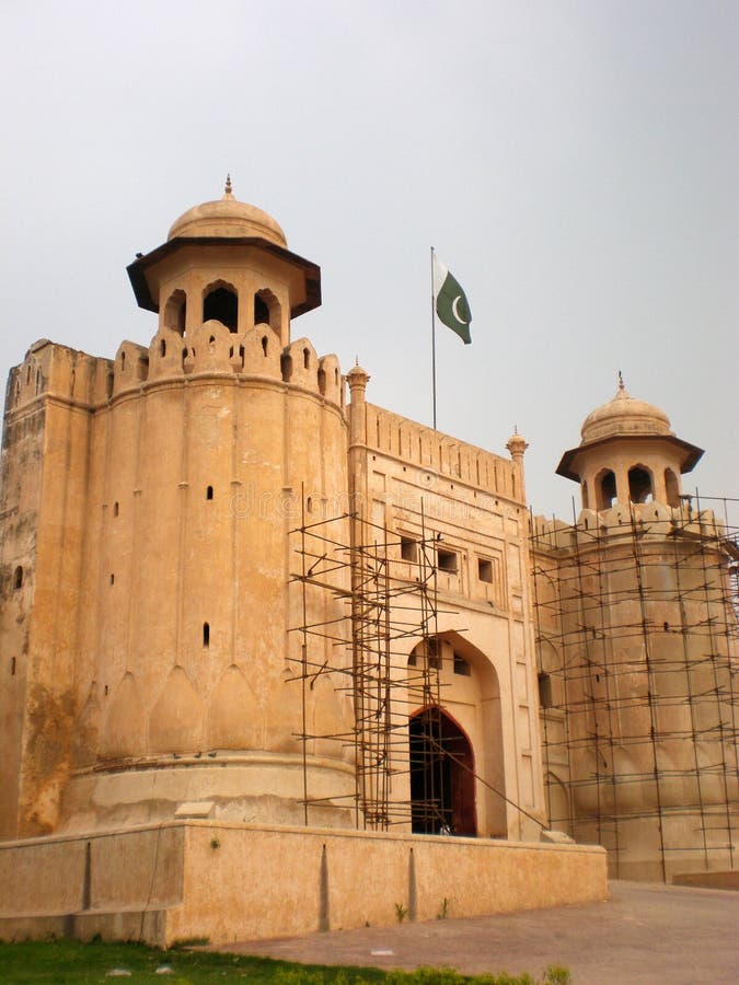 форт lahore стоковое изображение rf форт lahore стоковое изображение rf