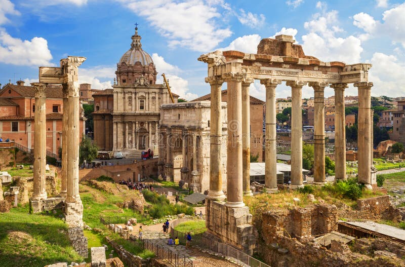 форум римский rome стоковое фото rf форум римский rome стоковое фото rf