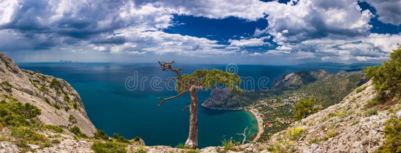 Панорама крымских гор