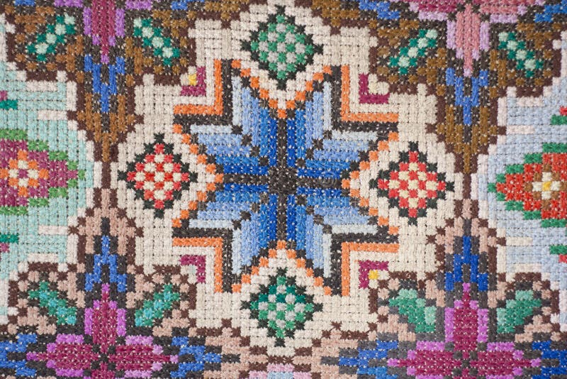 Фото поверхности красивого ковра handmade стоковые изображения Фото поверхности красивого ковра handmade стоковые изображения