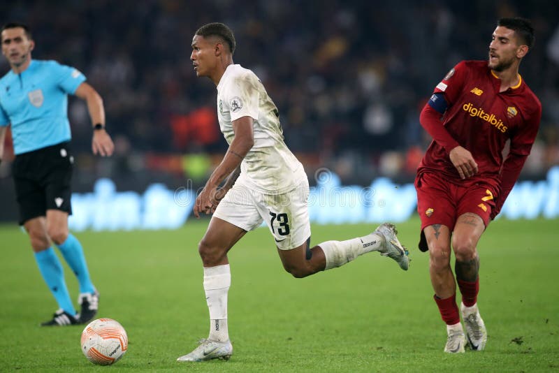 ROME, ITALY - Europe Uefa League 2022-2023 Group C Match: AS Roma VS ...