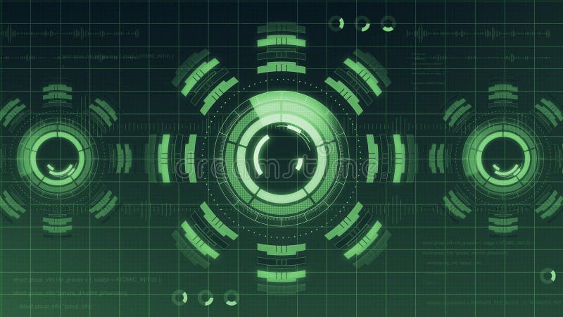 Футуристический цифровой пользовательский интерфейс технологии HUD, экран радара с различным деловым сообществом элементов технол бесплатная иллюстрация Футуристический цифровой пользовательский интерфейс технологии HUD, экран радара с различным деловым сообществом элементов технол бесплатная иллюстрация