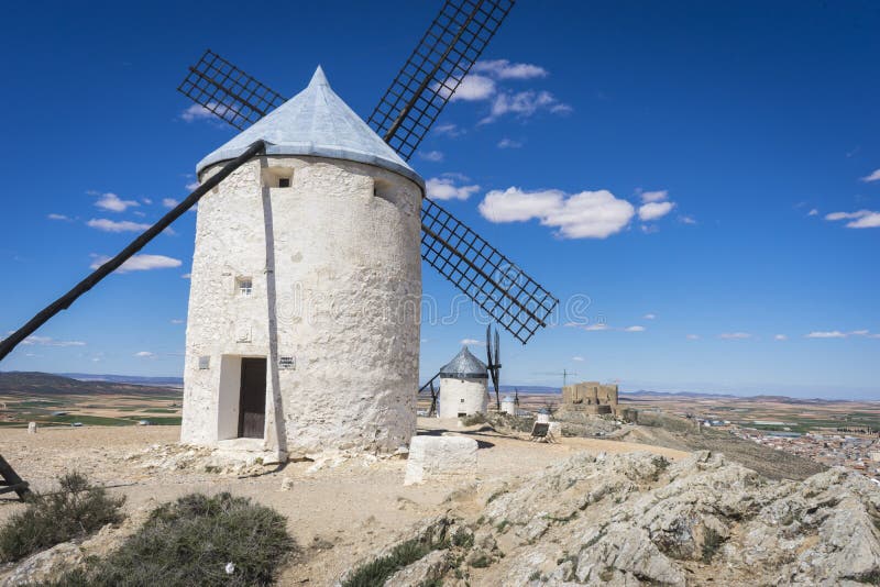 хлопья филируют мифическое Кастили в Испании, Дон Quixote, Castilian l стоковая фотография rf хлопья филируют мифическое Кастили в Испании, Дон Quixote, Castilian l стоковая фотография rf