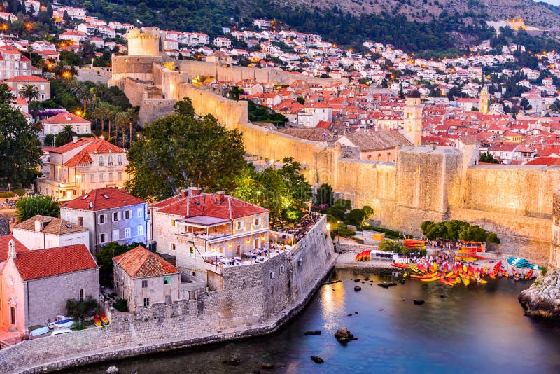 Хорватия dubrovnik стоковые изображения rf Хорватия dubrovnik стоковые изображения rf