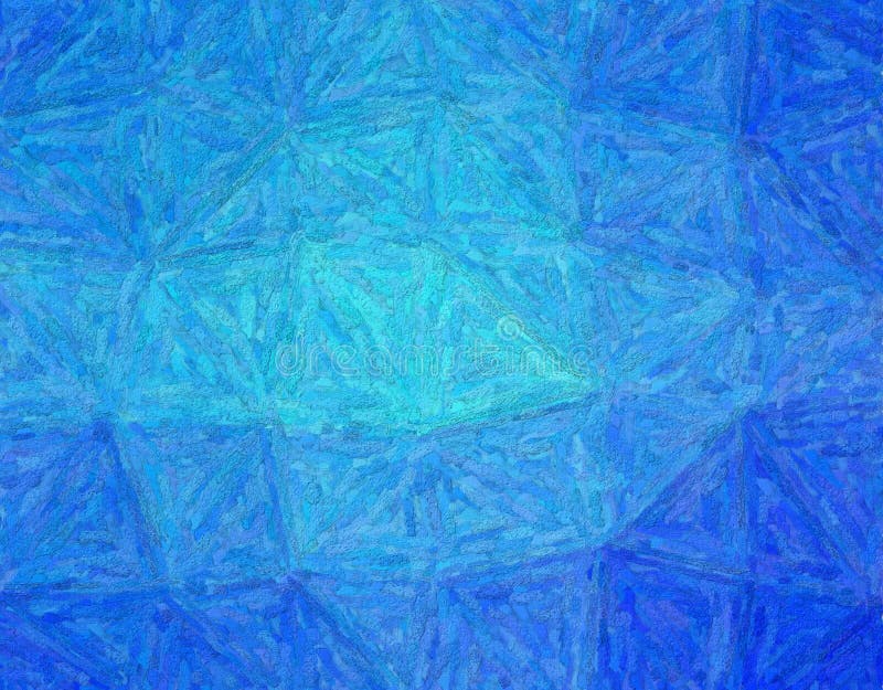 Хорошая абстрактная иллюстрация голубой текстурированной краски Impasto Хорошая предпосылка для ваших потребностей иллюстрация вектора