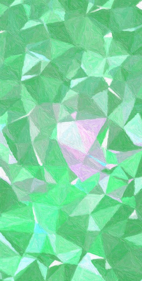 Хорошая абстрактная иллюстрация зеленой и magenta краски Impasto B бесплатная иллюстрация