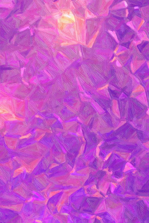 Хорошая абстрактная иллюстрация фиолетовых и magenta wi картины маслом иллюстрация штока