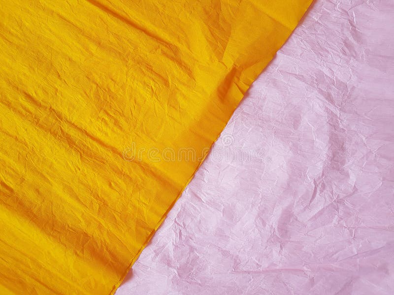 Цвета желтых розовых бумажных чистых листов предпосылки silk поверхностных пустых яркие