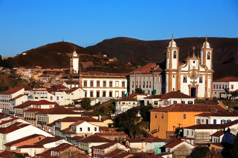 церковь de Бразилии carmo делает senhora preto ouro nossa стоковая фотография церковь de Бразилии carmo делает senhora preto ouro nossa стоковая фотография