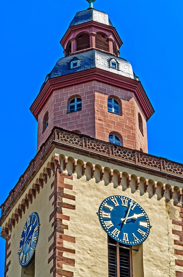 Церковь Katharinenkirche ` s Катрина в Франкфурте, Германии стоковая фотография Церковь Katharinenkirche ` s Катрина в Франкфурте, Германии стоковая фотография