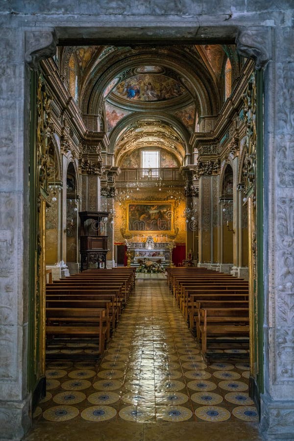 Церковь St. George в Salerno, кампании, Италии стоковое фото rf Церковь St. George в Salerno, кампании, Италии стоковое фото rf