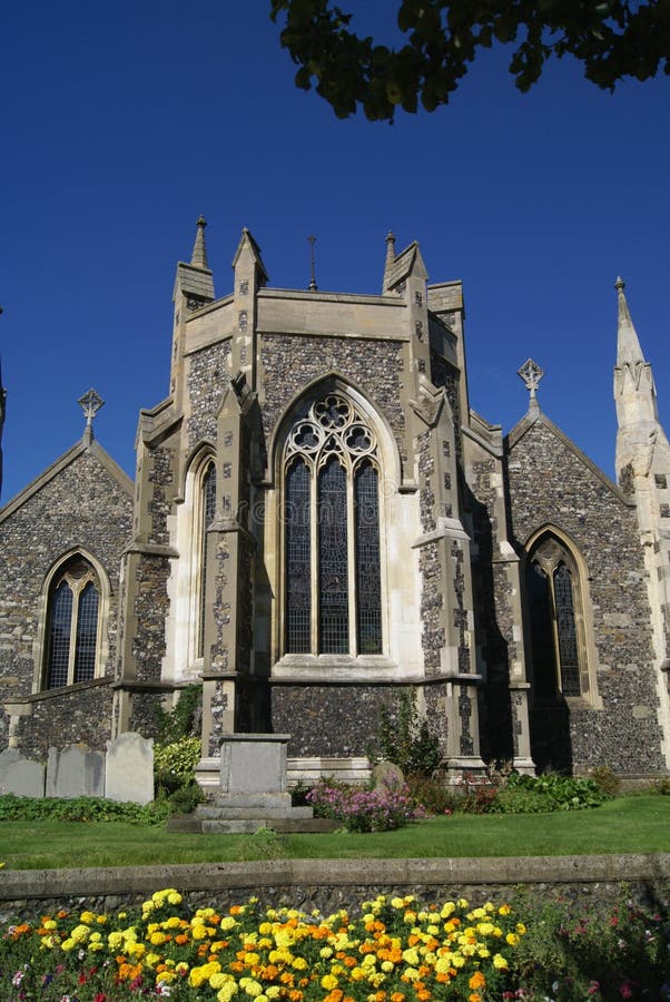 The Church of St. Mary the Virgin in Cannon Street, Dover, Kent, South East England, Europe. The Church of St. Mary the Virgin in Cannon Street, Dover, Kent, South East England, Europe.