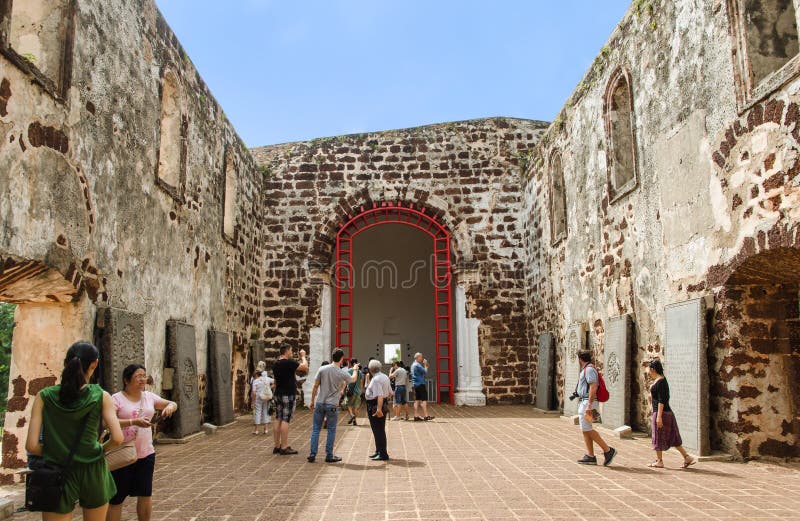 Церковь St Paul в Малакке стоковые фото Церковь St Paul в Малакке стоковые фото