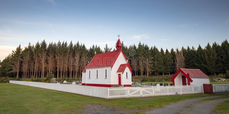 Церковь Waitetoko на Waitetoko Marae стоковое фото Церковь Waitetoko на Waitetoko Marae стоковое фото