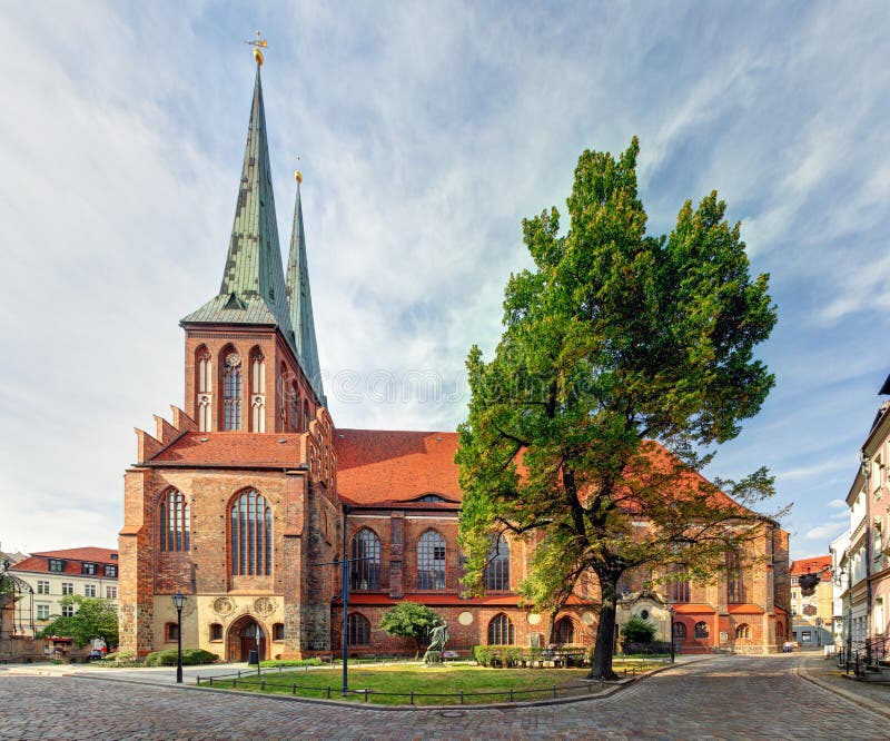 Церковь Берлина, St Nicholas, Германия - Nikolaikirche стоковое изображение Церковь Берлина, St Nicholas, Германия - Nikolaikirche стоковое изображение