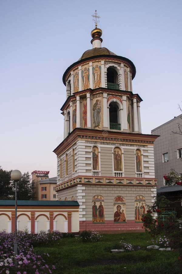 Церковь в Иркутске, Российской Федерации стоковые фото Церковь в Иркутске, Российской Федерации стоковые фото