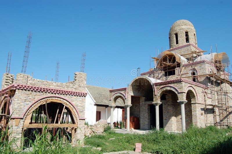 It is an unfinished Orthodox church in Serbia. It is an unfinished Orthodox church in Serbia.