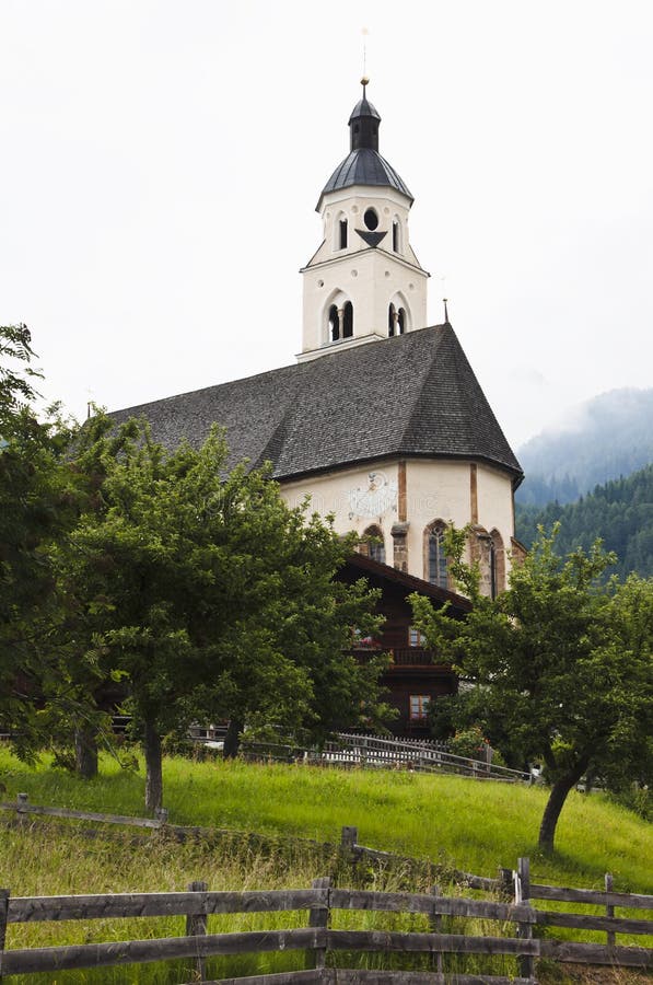 Церковь паломничества Марии Schnee в Virgen, Obermauern стоковое изображение