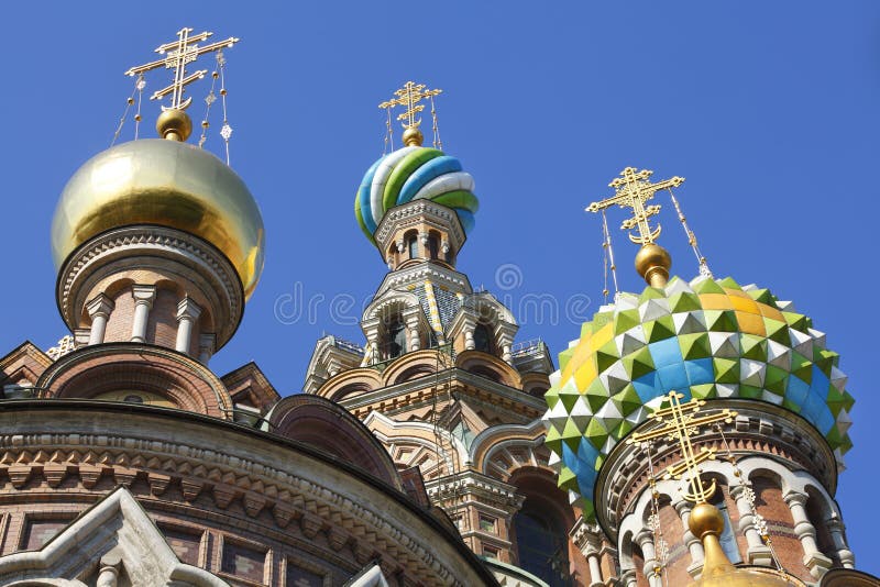 церковь разленная Россия крови стоковая фотография церковь разленная Россия крови стоковая фотография