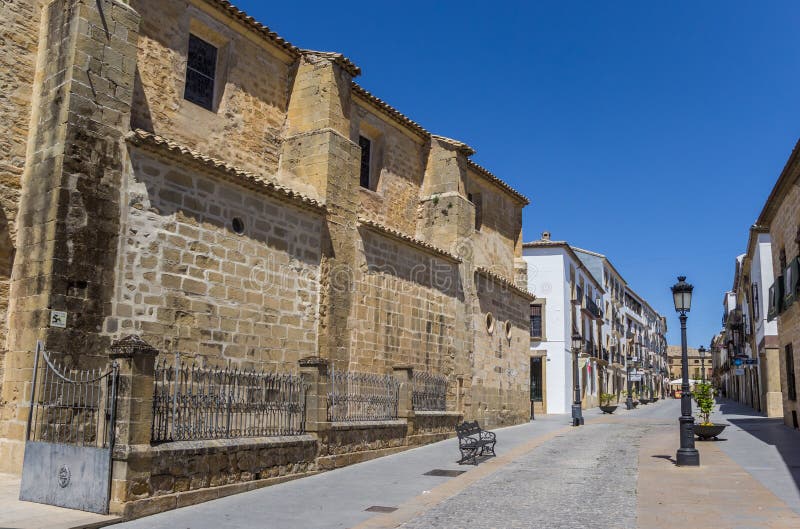 San Pablo church in historic city Baeza, Spain. San Pablo church in historic city Baeza, Spain