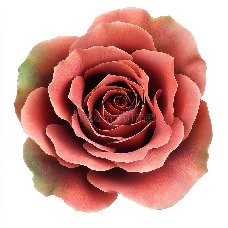 Цифровая живопись Closeup Floral Art Rose Flower Rose живопись цифровое искусство бесплатная иллюстрация