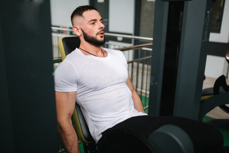 Solo gym handsome party