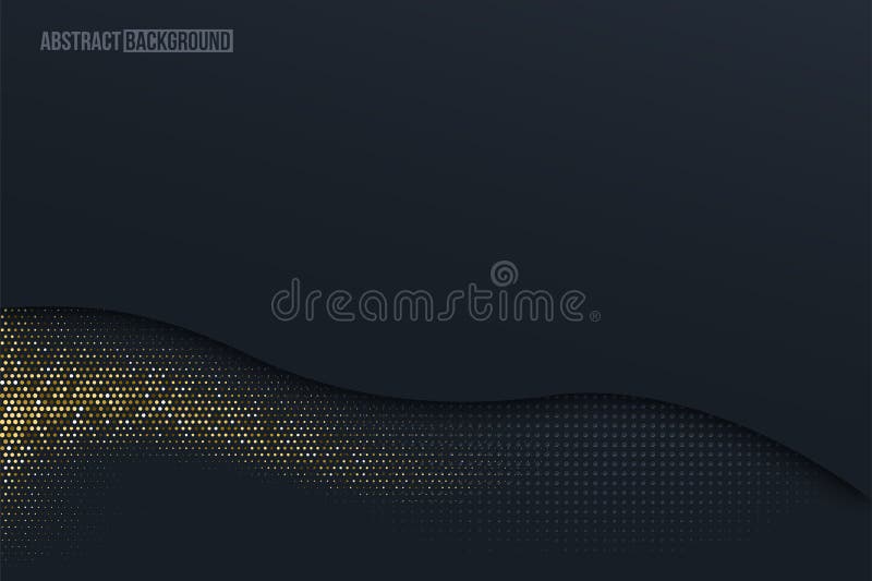 Черная minimalistic абстрактная предпосылка Фон вектора темный иллюстрация вектора