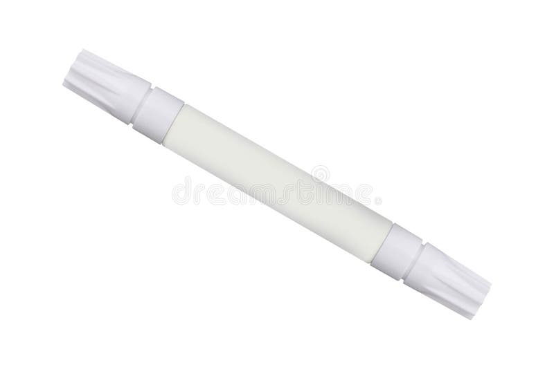 Черная отметка whiteboard изолированная на белизне бесплатная иллюстрация