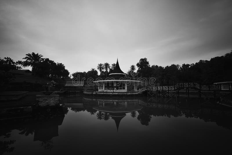 Черно-белые фото longexposure стоковое изображение rf Черно-белые фото longexposure стоковое изображение rf