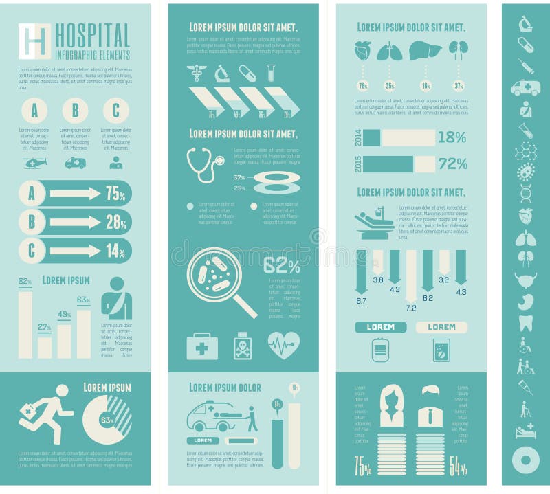 Flat Maternity Infographics Elements plus Icon Set. Vector. Flat Maternity Infographics Elements plus Icon Set. Vector.