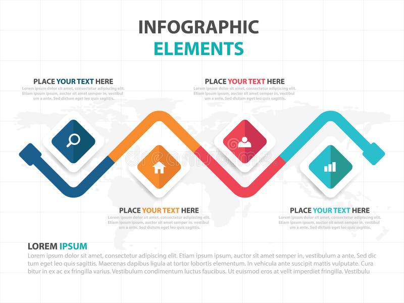 Шаблон процесса временной последовательности по Infographic дела, красочный дизайн текстового поля знамени для представления, пре иллюстрация вектора Шаблон процесса временной последовательности по Infographic дела, красочный дизайн текстового поля знамени для представления, пре иллюстрация вектора