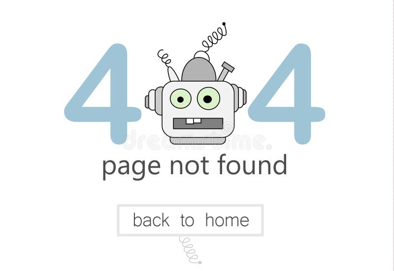 шаблон вектора страницы 404 ошибок для вебсайта Иллюстрация робота шаржа бесплатная иллюстрация шаблон вектора страницы 404 ошибок для вебсайта Иллюстрация робота шаржа бесплатная иллюстрация