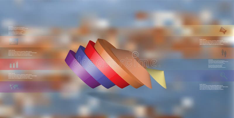шаблон иллюстрации 3D infographic с круглым пентагоном разделенным до 6 частей бесплатная иллюстрация шаблон иллюстрации 3D infographic с круглым пентагоном разделенным до 6 частей бесплатная иллюстрация