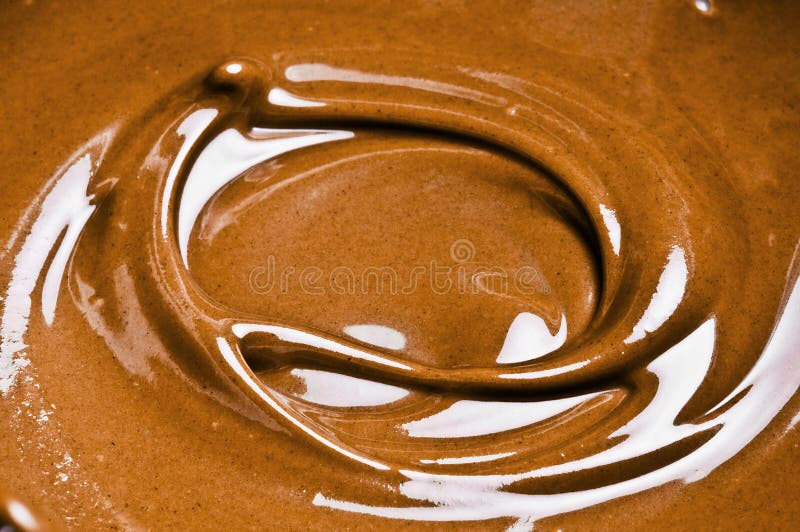 Photo of chocolate cercle, texture, macro. Photo of chocolate cercle, texture, macro
