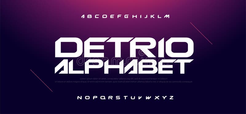 Sport Modern Technology Alphabet Font. Typography fonts for movie technology, sport, game, motorcycle, racing logo design. vector illustration. Sport Modern Technology Alphabet Font. Typography fonts for movie technology, sport, game, motorcycle, racing logo design. vector illustration.