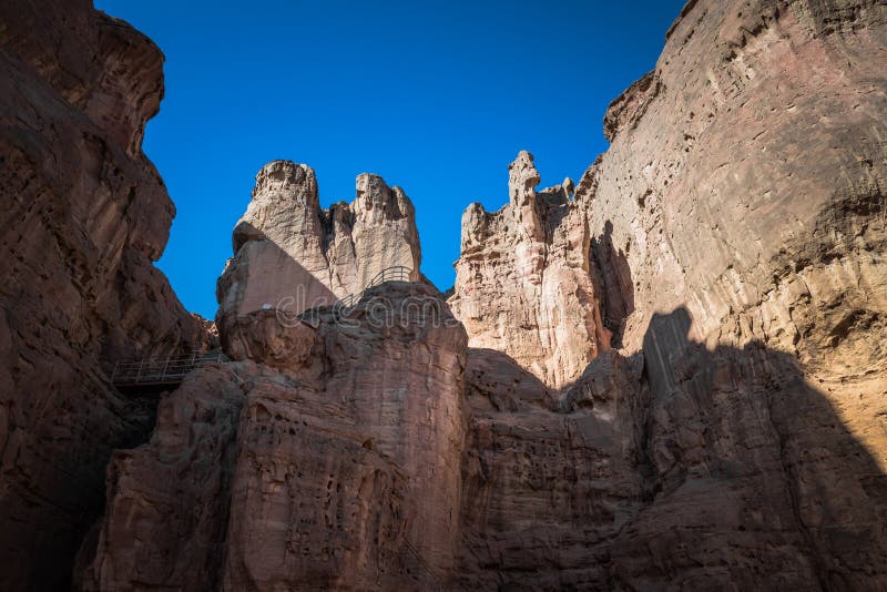 Штендеры Solomons в национальном парке timna стоковые изображения rf Штендеры Solomons в национальном парке timna стоковые изображения rf