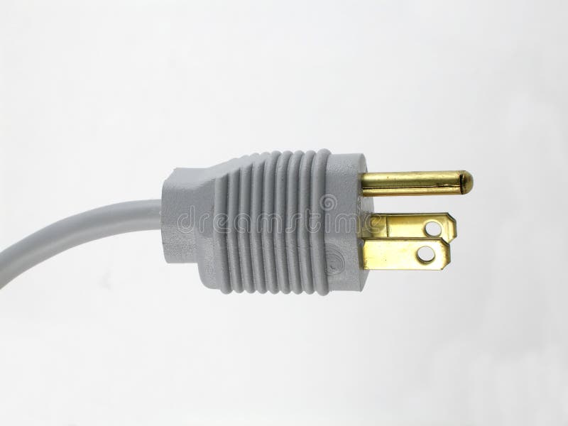 штепсельная вилка ac стоковое фото. изображение насчитывающей сила - 240306