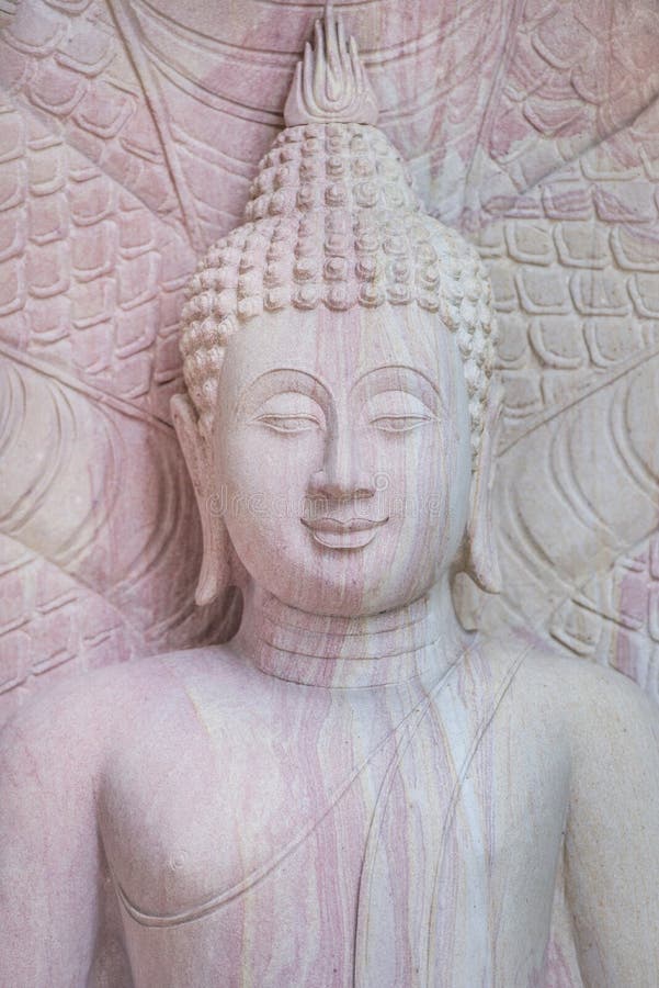 The white stucco of buddha image 1. The white stucco of buddha image 1