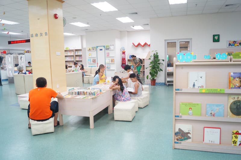 Шэньчжэнь, Китай: Библиотека детей