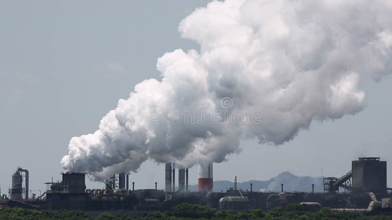 дым промышленного завода
