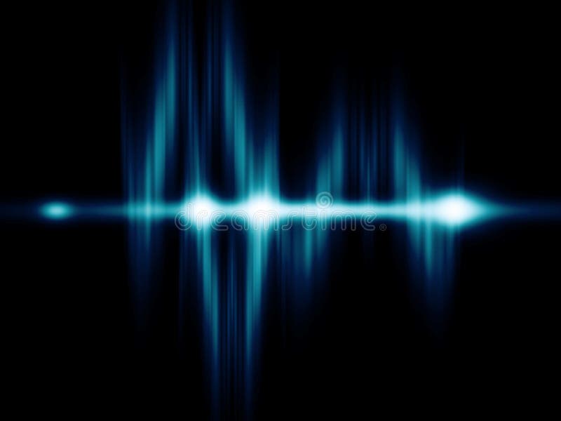 Электронная волна Partical иллюстрация штока Электронная волна Partical иллюстрация штока