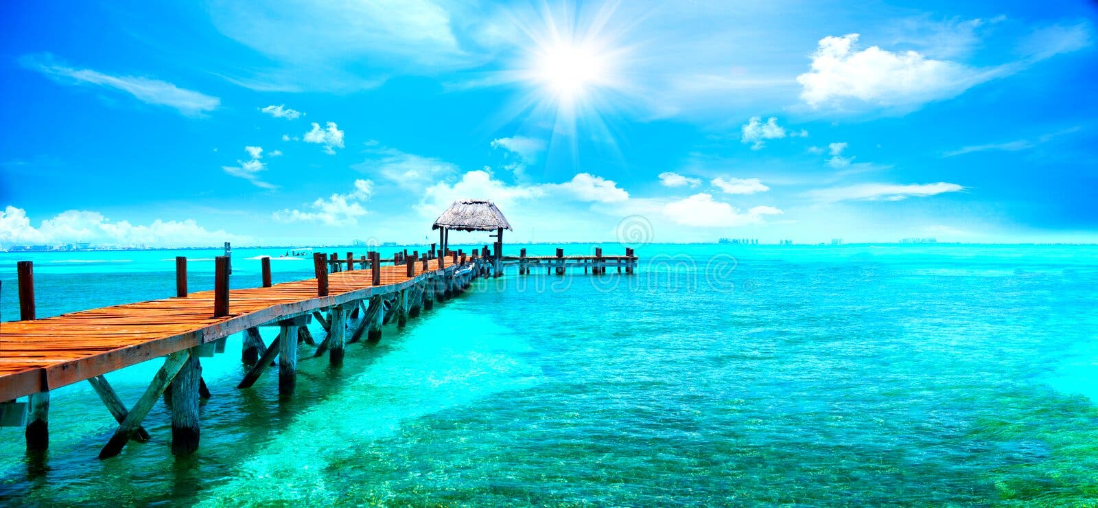 экзотический курорт тропический Мола около Cancun, Мексики Концепция перемещения и каникул экзотический курорт тропический Мола около Cancun, Мексики Концепция перемещения и каникул