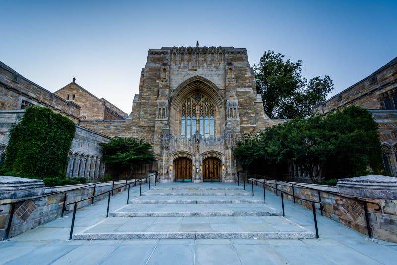 The exterior of the Sterling Memorial Library, at Yale University, in New Haven, Connecticut. The exterior of the Sterling Memorial Library, at Yale University, in New Haven, Connecticut.