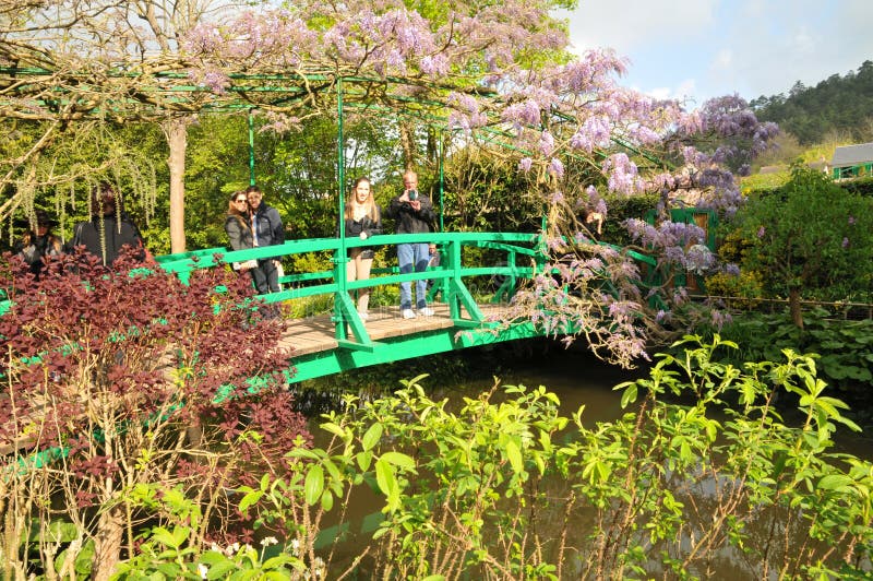 Эр, дом Monet в Giverny в Normandie стоковая фотография rf Эр, дом Monet в Giverny в Normandie стоковая фотография rf